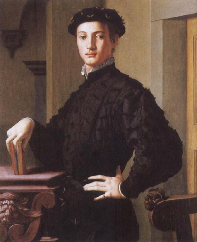 Agnolo Bronzino Portrait of a Young Man oil painting picture